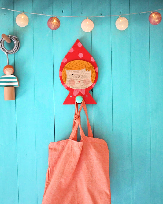 Appendiabiti "Cappuccetto Rosso"