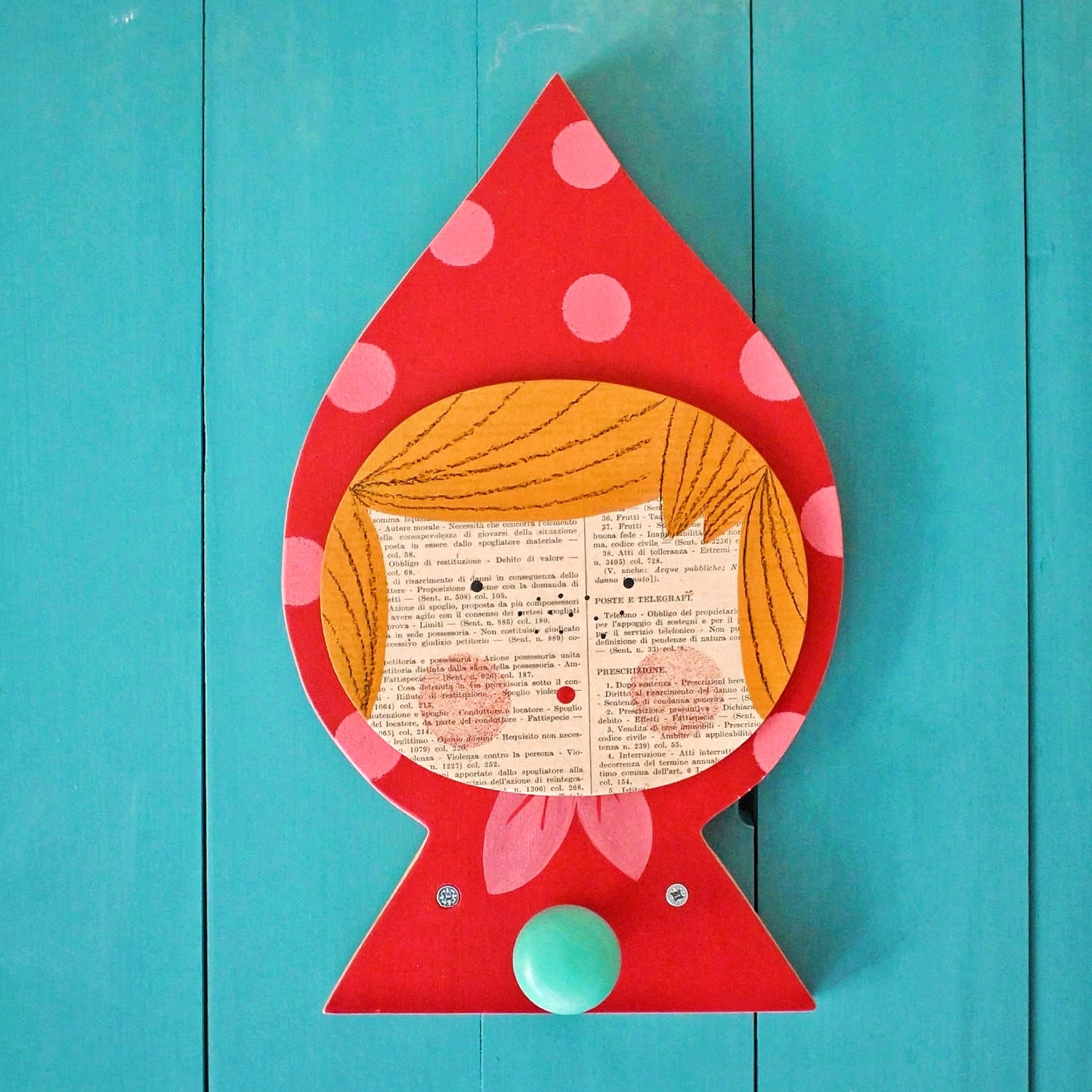 Appendiabiti "Cappuccetto Rosso"