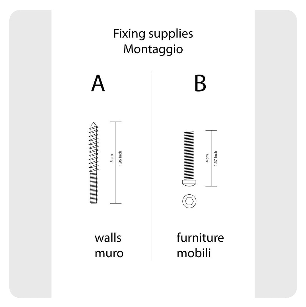 Set pomelli rotondi per armadio cameretta bambini